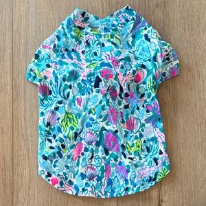 Lilly Pulitzer Dog Pajama Shirt. *Like New*